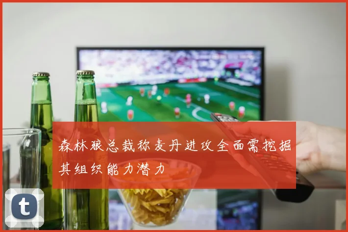 森林狼总裁称麦丹进攻全面需挖掘其组织能力潜力